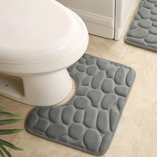 Comfy, Luxury Bathroom Toilet Foot Mat