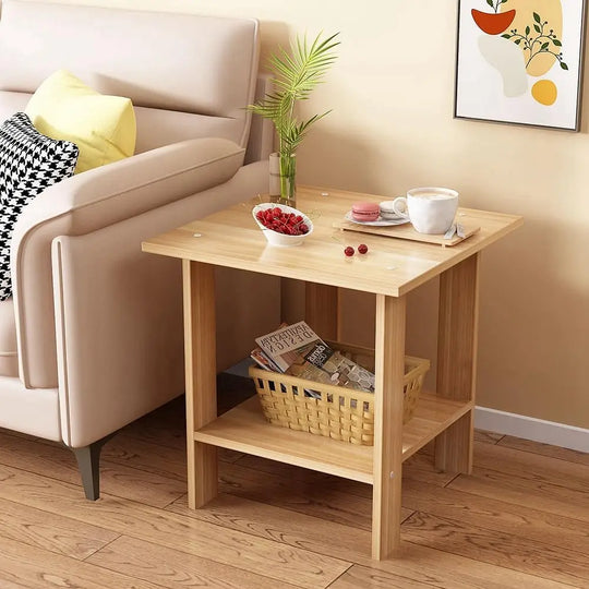 Simple and Convenient Wooden Side Table