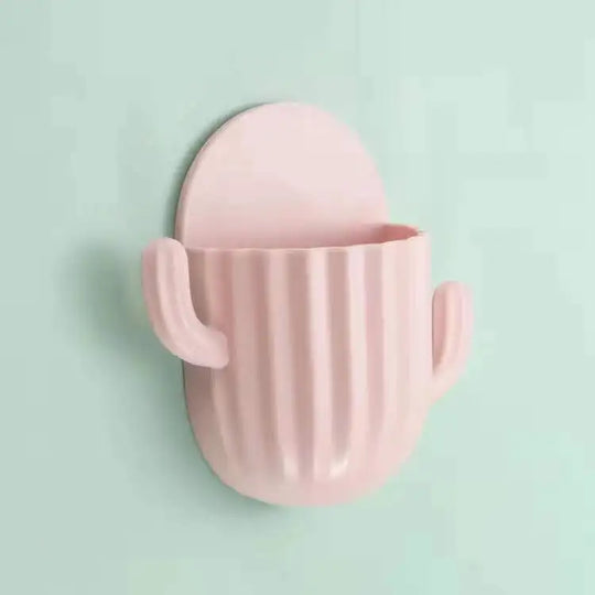 Cactus Wall Mounted Toothbrush Holder