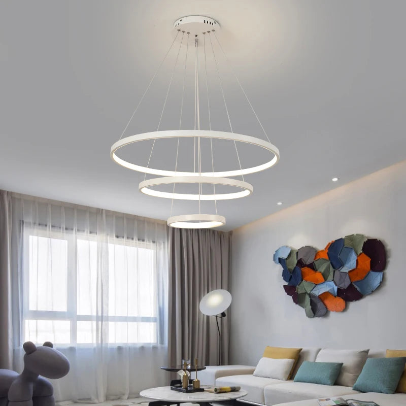 Lustre Nordic LED Chandelier