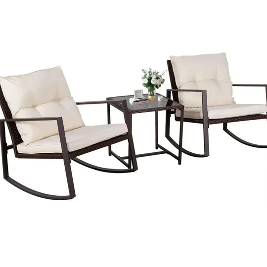 Rocking Patio Bistro Set