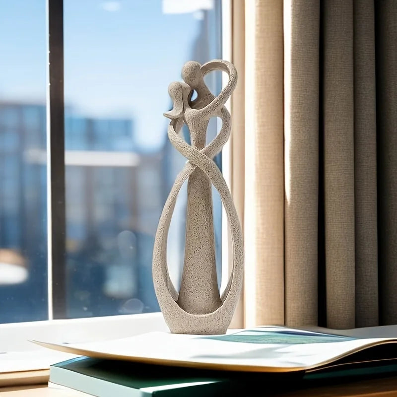 Stylish Desktop Abstract Couple Sculpture
