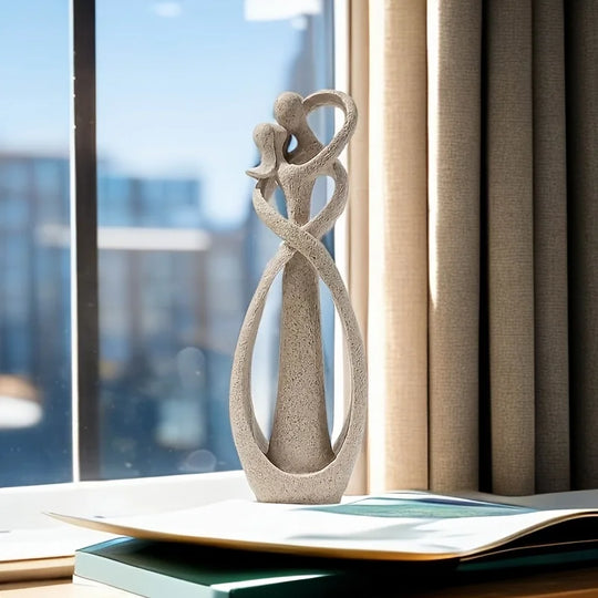 Stylish Desktop Abstract Couple Sculpture