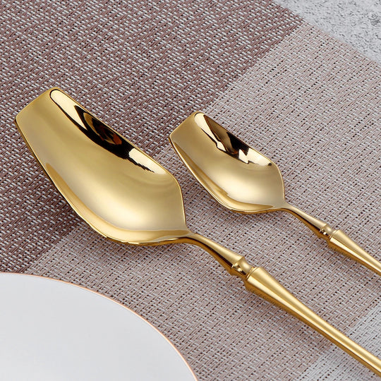Gold Stainless Steel Tableware