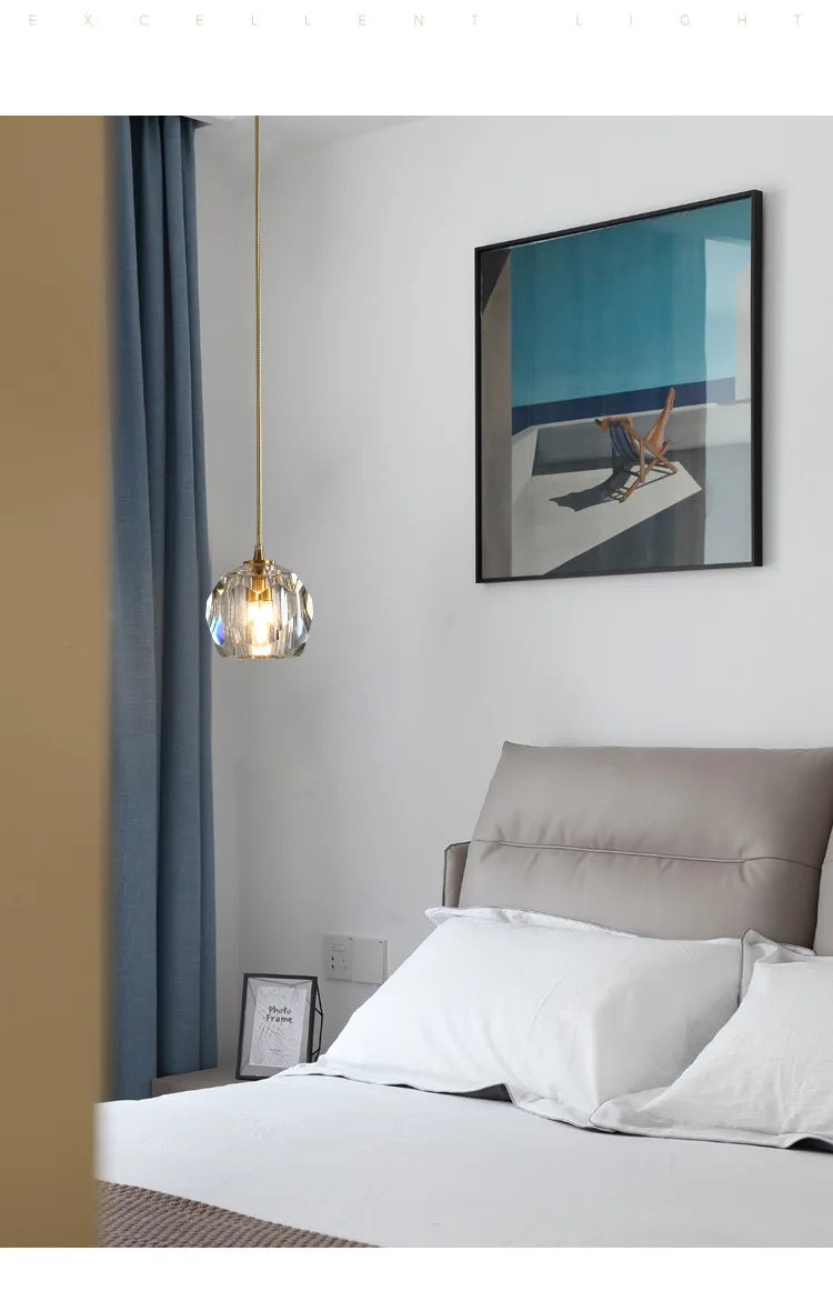 Modern Crystal Pendant Light