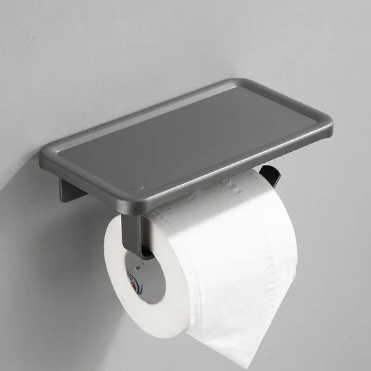 Aluminium Wall Mounted Toilet Paper Holder