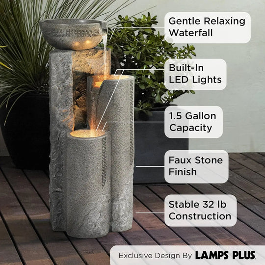 Luxury Outdoor Waterfall Ornament