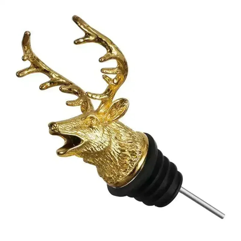 Elk Head Wine Pourer