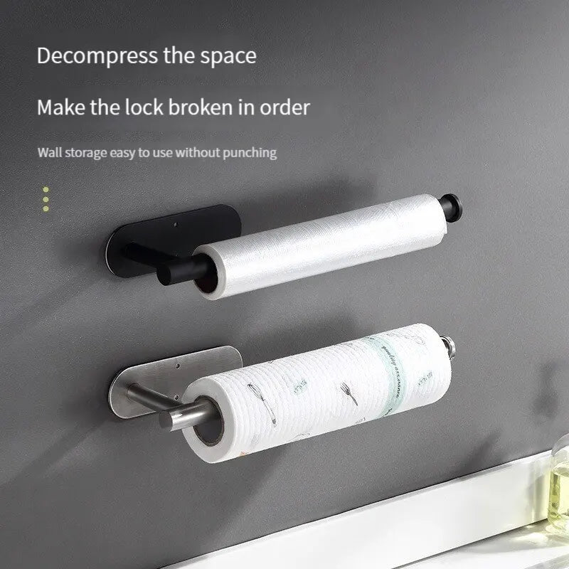 Convinient Modern Stainless Steel Paper Towel Rack