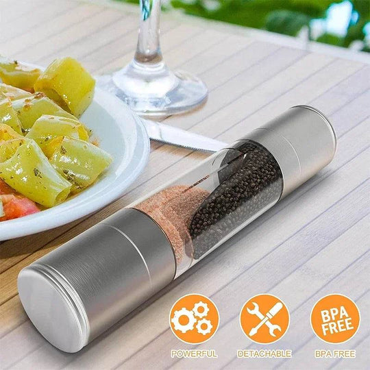 Manual Stainless Steel Salt and Pepper Grinder