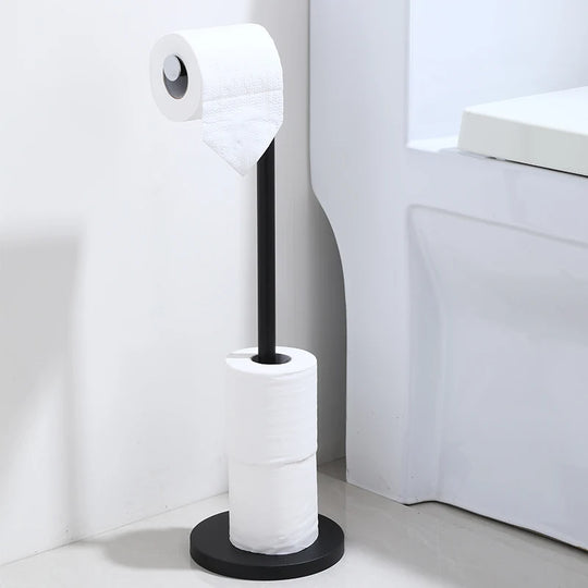 Modern Free Standing Toilet Paper Holder