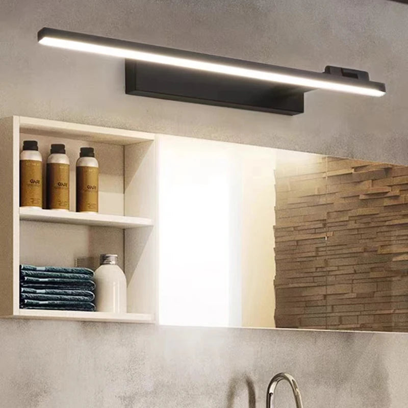 Contemporary Luxury Asymetric Bathroom Wall Light