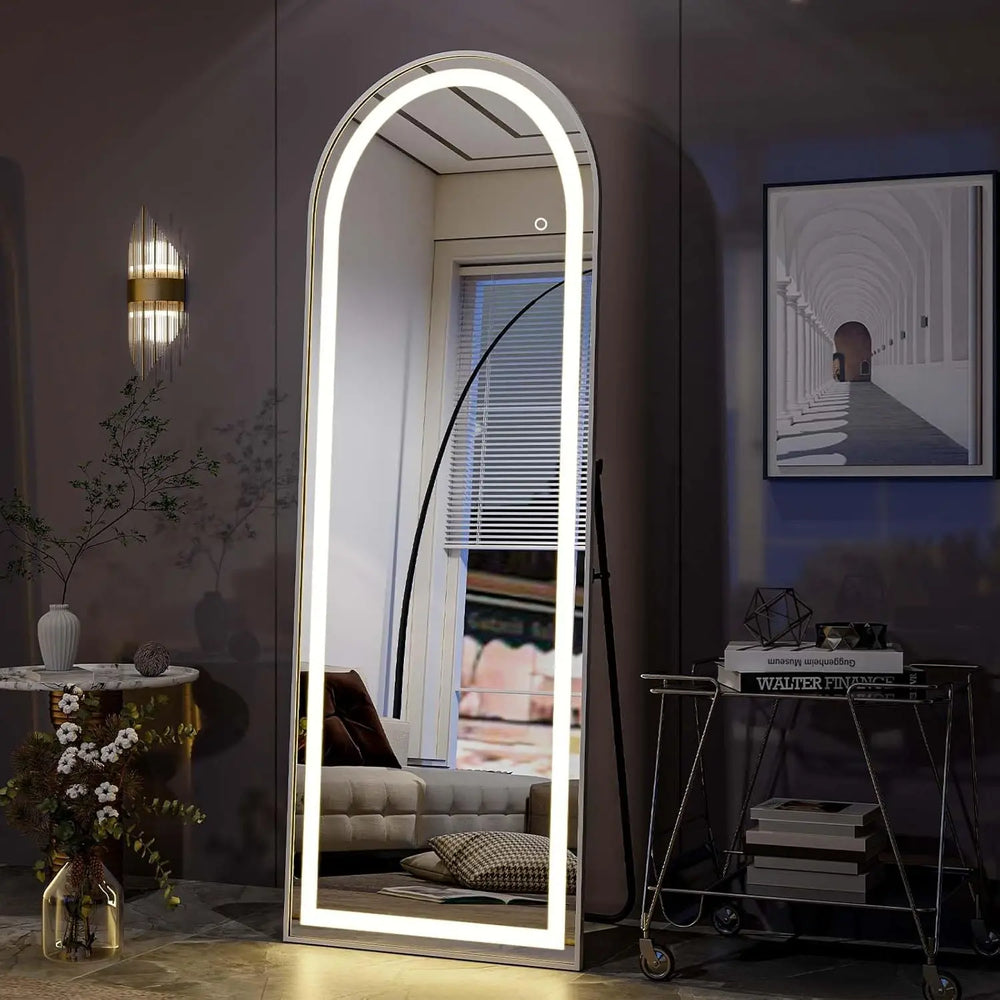 63"x20" Arched Full Length Mirror