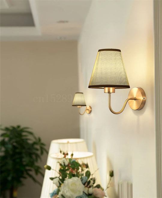 Cosy Fabric Wall Lamp