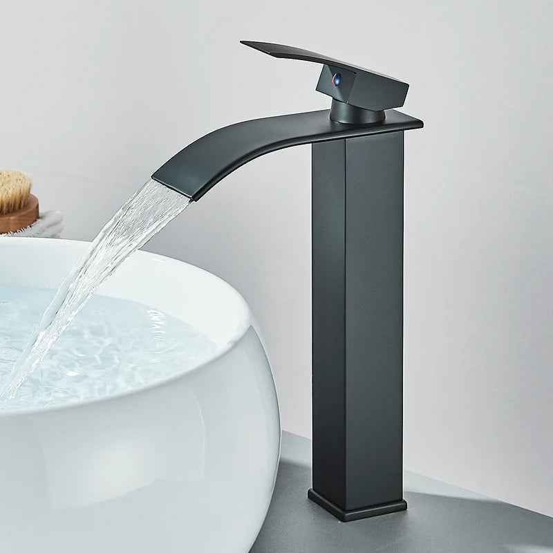 Square Mixer Basin Faucet