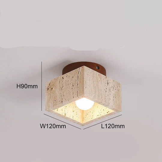 Luxury Marble Ceiling Lamp