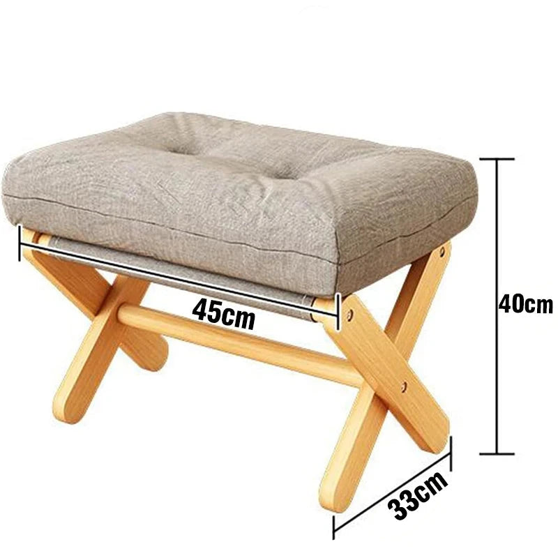 Cushioned Small Stool
