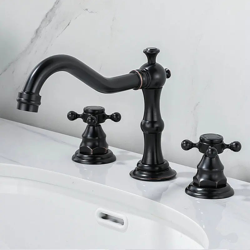 Luxury Hot Cold Mixer Brass Faucet