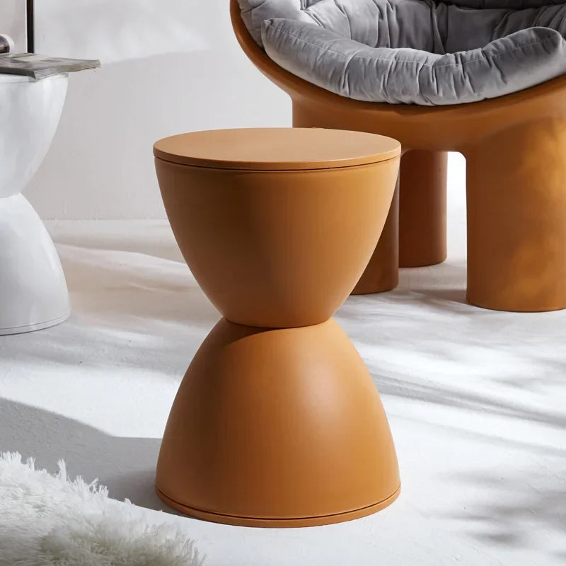 Luxury Modern Casual Hourglass Stool