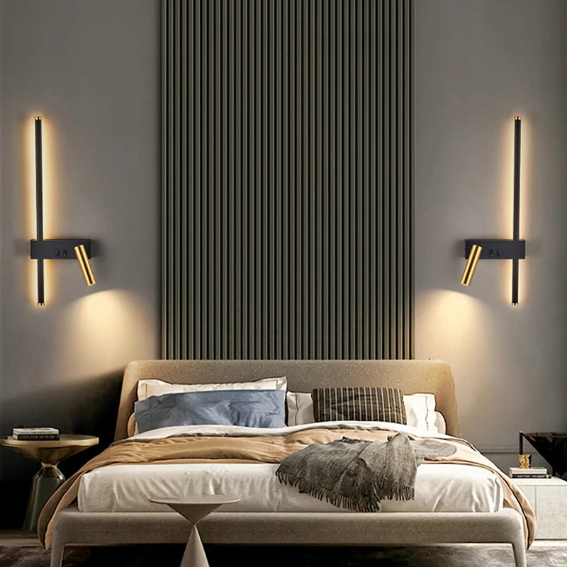 Bedroom Minimalist Wall Reading Lamp