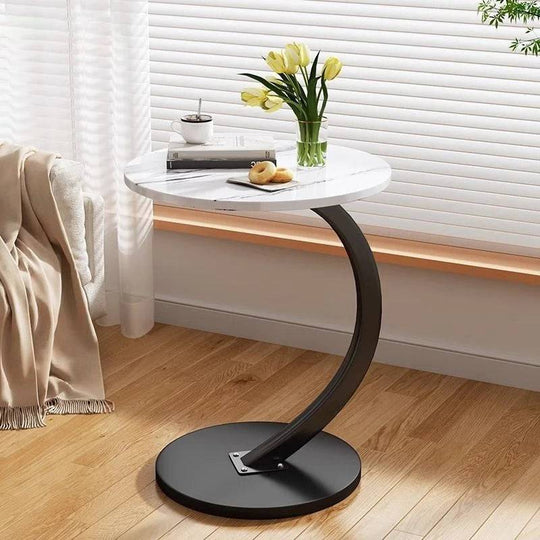 Italian Modern Round Side Table