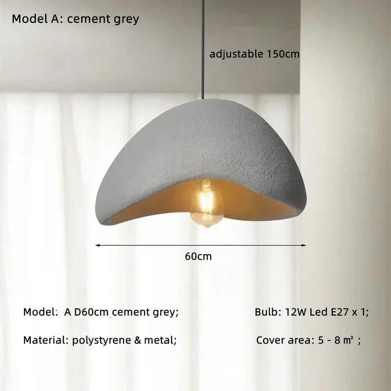 Minimalism Wabi Sabi LED Pendant Lamps