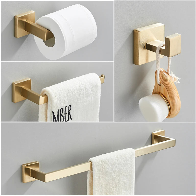 Modern Luxury 4pcs Bathroom Accessories Sets