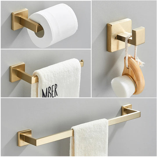 Modern Luxury 4pcs Bathroom Accessories Sets