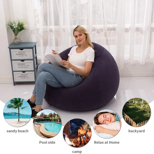 Large Lazy Inflatable Sofa Chairs