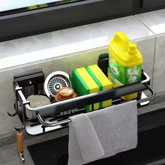 Modern Aluminium Bathroom Shelf