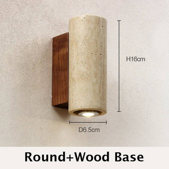 Designer Limestone Wall Light