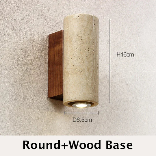 Designer Limestone Wall Light