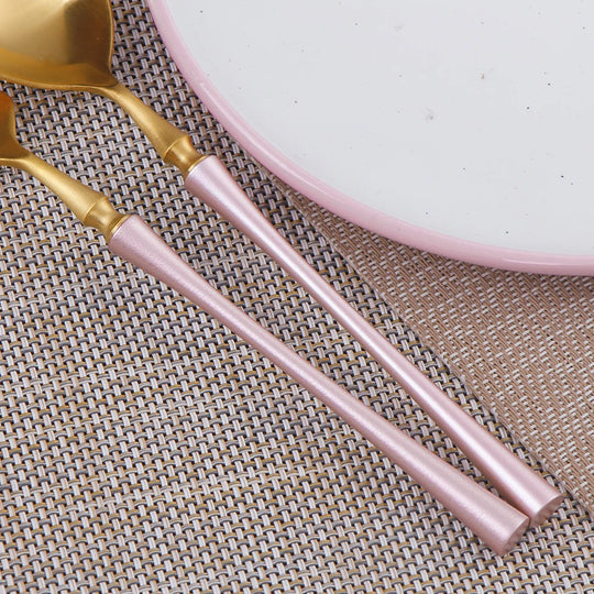 Gold Stainless Steel Tableware
