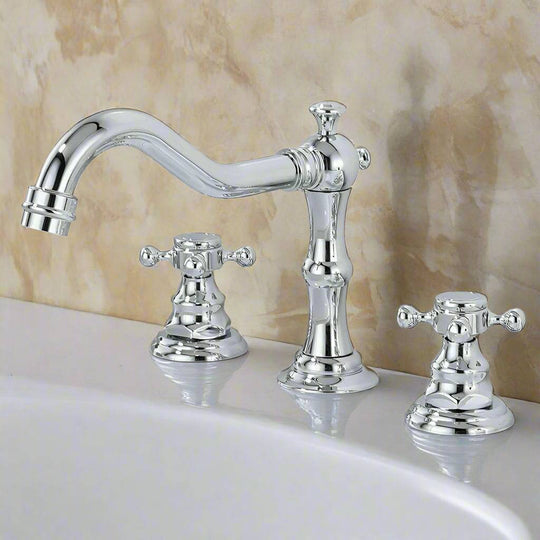 Luxury Hot Cold Mixer Brass Faucet