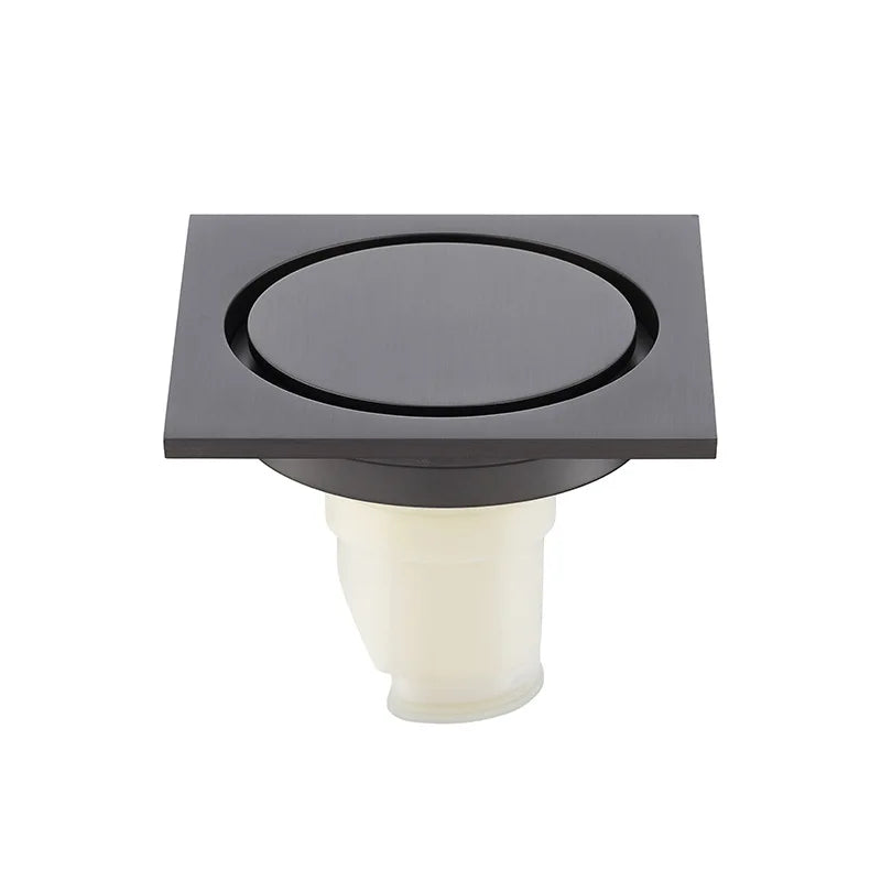 Brass Round Bathroom Floor Drain