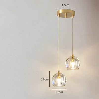 Modern Crystal Pendant Light