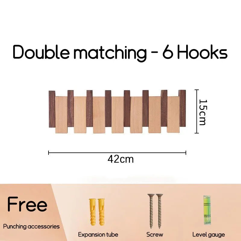 Walnut Coat Rack