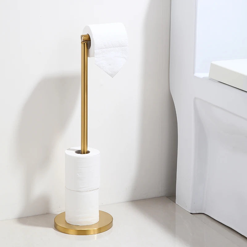 Modern Free Standing Toilet Paper Holder