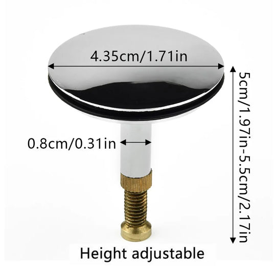 43mm Copper Modern Bathtub Drain Stopper