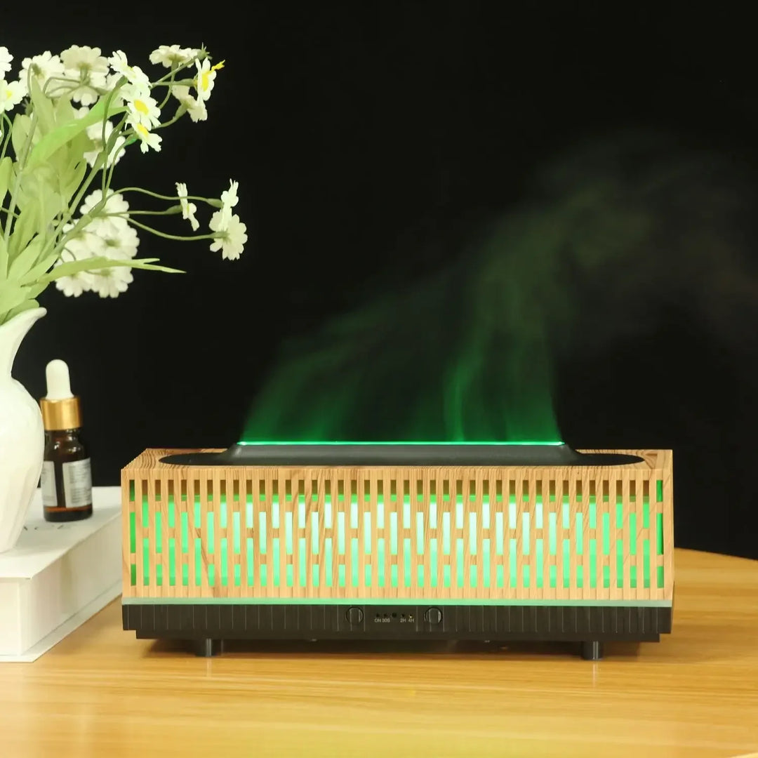LED Fireplace Flame Fragrance Machine