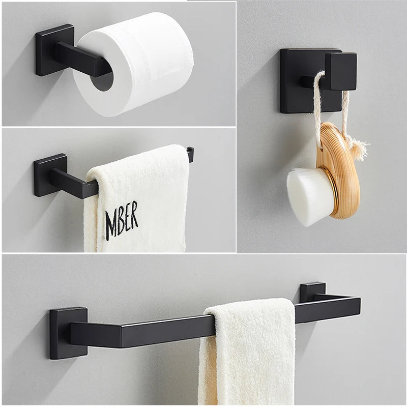 Modern Luxury 4pcs Bathroom Accessories Sets