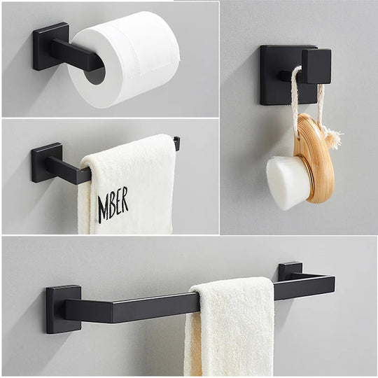 Modern Luxury 4pcs Bathroom Accessories Sets