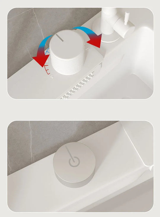 Nano White Kitchen Sink