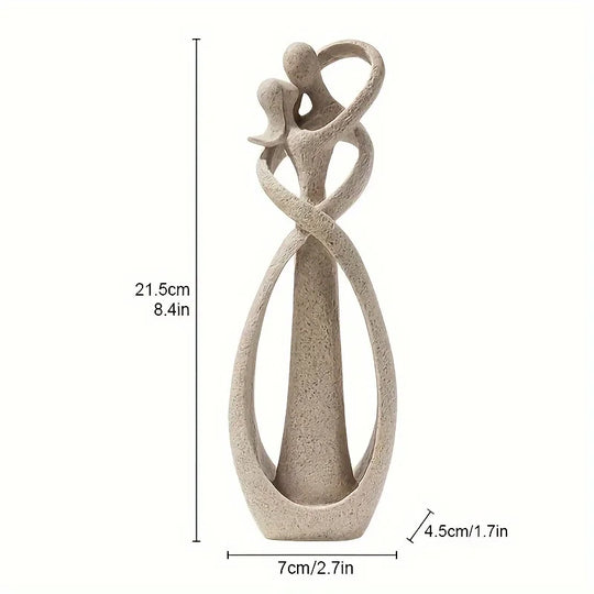 Stylish Desktop Abstract Couple Sculpture