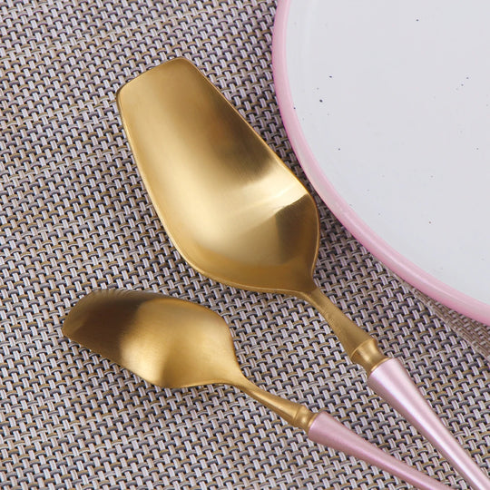 Gold Stainless Steel Tableware