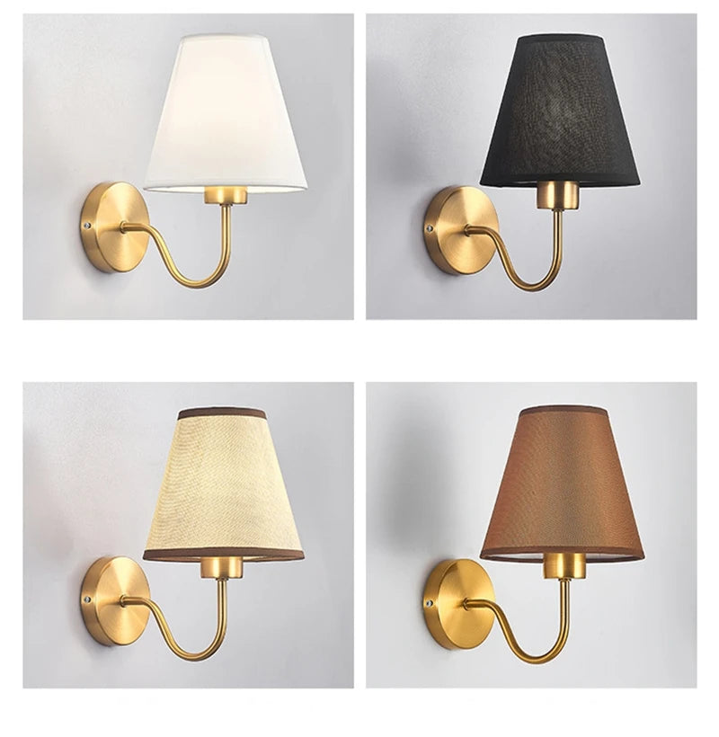 Cosy Fabric Wall Lamp