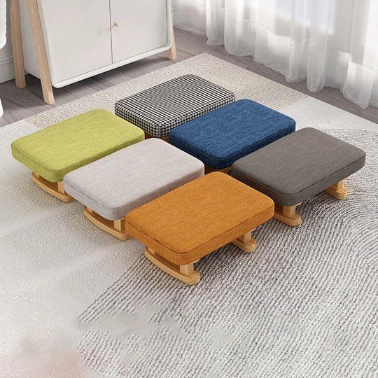 Small Wooden Stool Footrest