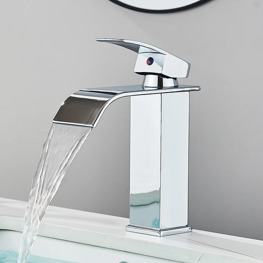 Square Mixer Basin Faucet