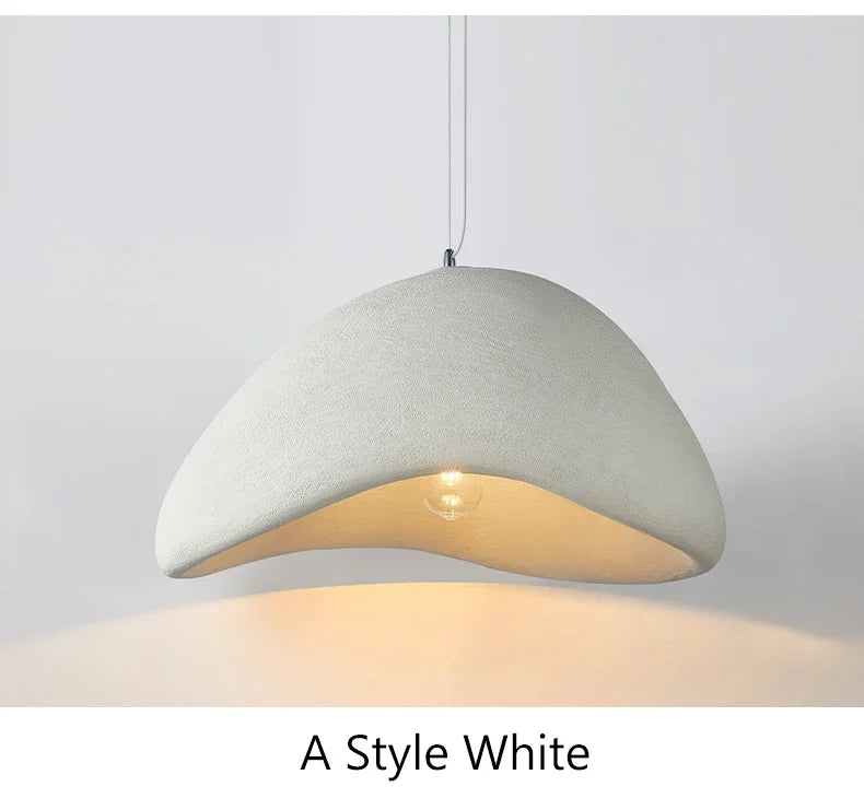 Modern White Wabi Sabi Chandelier LED