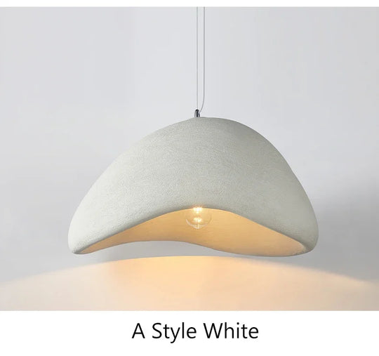 Modern White Wabi Sabi Chandelier LED